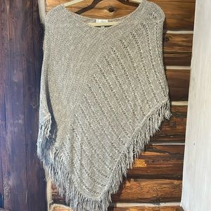 Knit Poncho